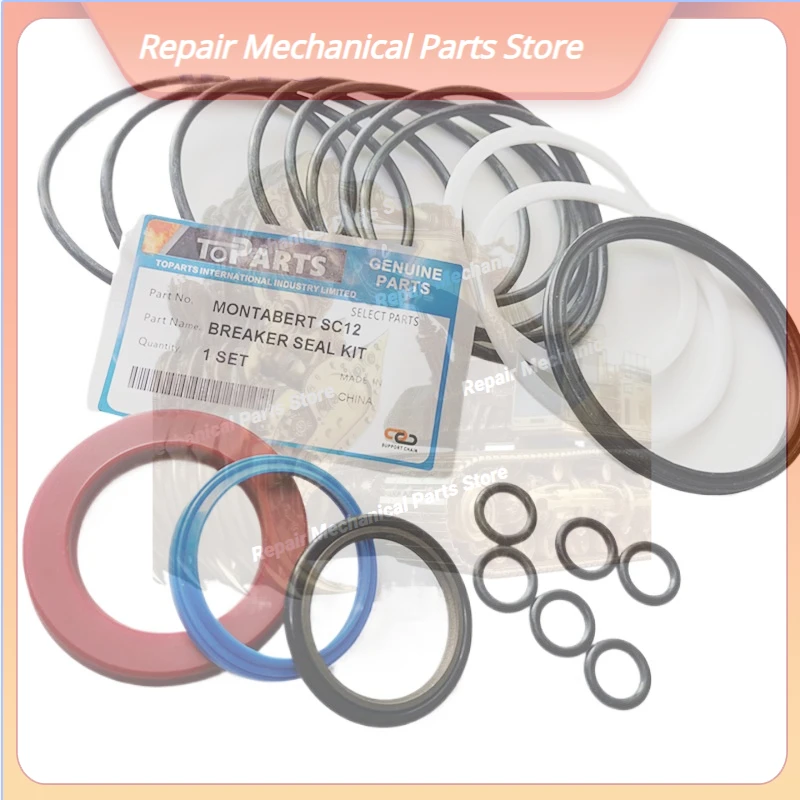 

86627882 Hydraulic Breaker Seal Kit For Montabert Sc12 Hydraulic Rock Breaker Seal Kits