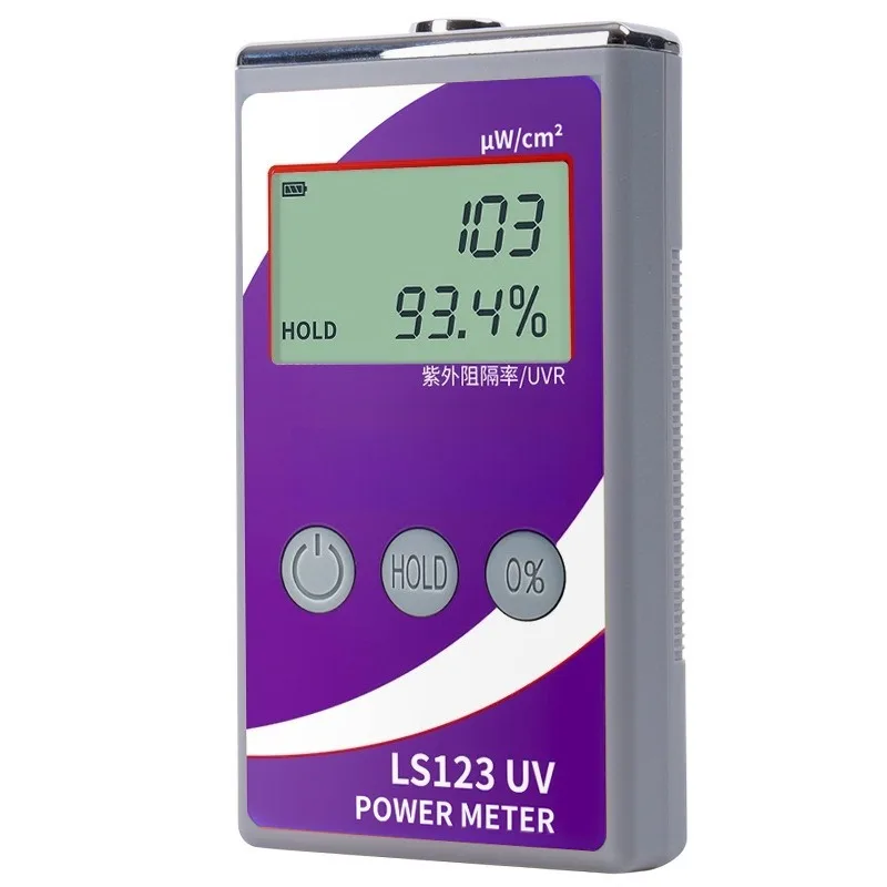 LS123 Handheld UV Radiation Meter Car Solar Film Glass UV Isolation Performance Tester