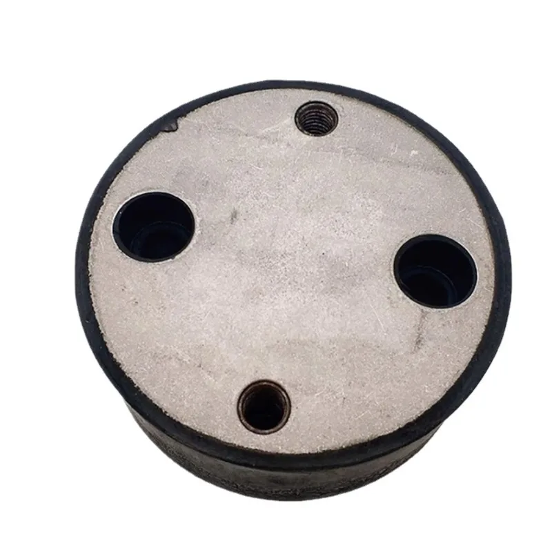 Ground level impact compactor rubber damping block 90 type four hole damping sleeve compactor accessories