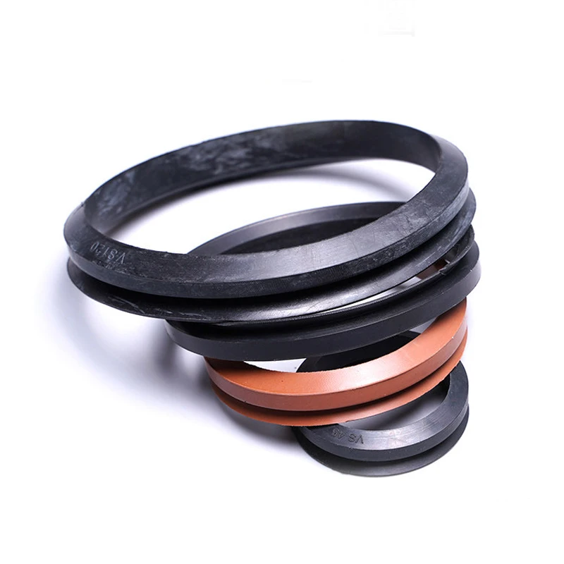 VS V-RING Brown NBR Black FKM Rotating Sealing Water Seal Ring VS-5/6/7/8/10/12/14/16/18/20/22/25/28/30/32/35/38/40/45/50~200