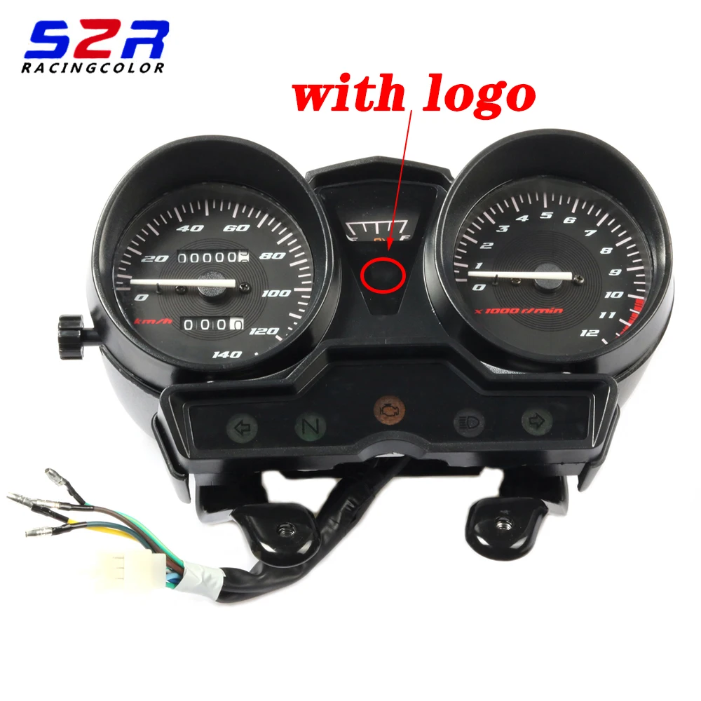 Tachometer Motorcycle Speedometer for YAMAHA YBR125 YBR YB 125 K YBR125K Meter Gauge Moto Tach Instrument Clock No Gear Monitor