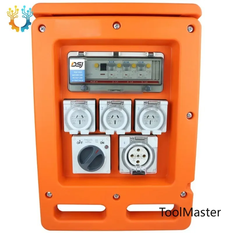 【2026】Australian Standard 48A415V 3Phase Portable Power Distribution IP66 Switched Socket Outlets Temporary Construction Power