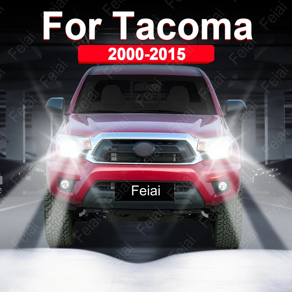 

LED Headlight Bulb Car Headlamp For Toyota Tacoma 2000-2007 2008 2009 2010 2011 2012 2013 2014 2015 Auto Accessories LED Canbus
