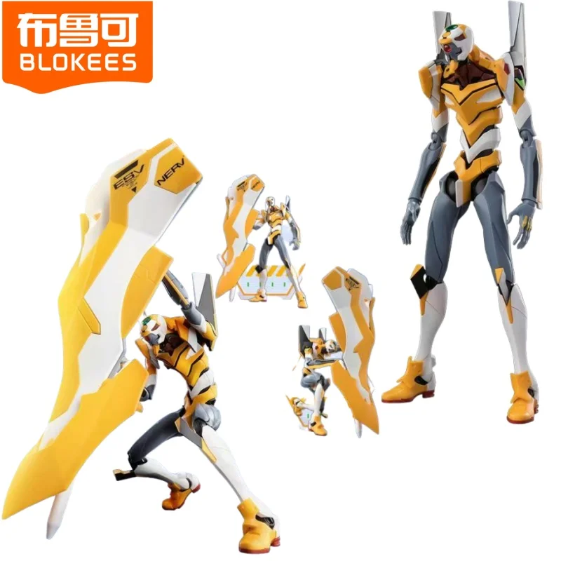 

BLOKEES NEON GENESIS EVANGELION Legendary EVA00 PROTYPE (замена) DX Deluxe Edition Модель подвижной сборки Декоративная игрушка