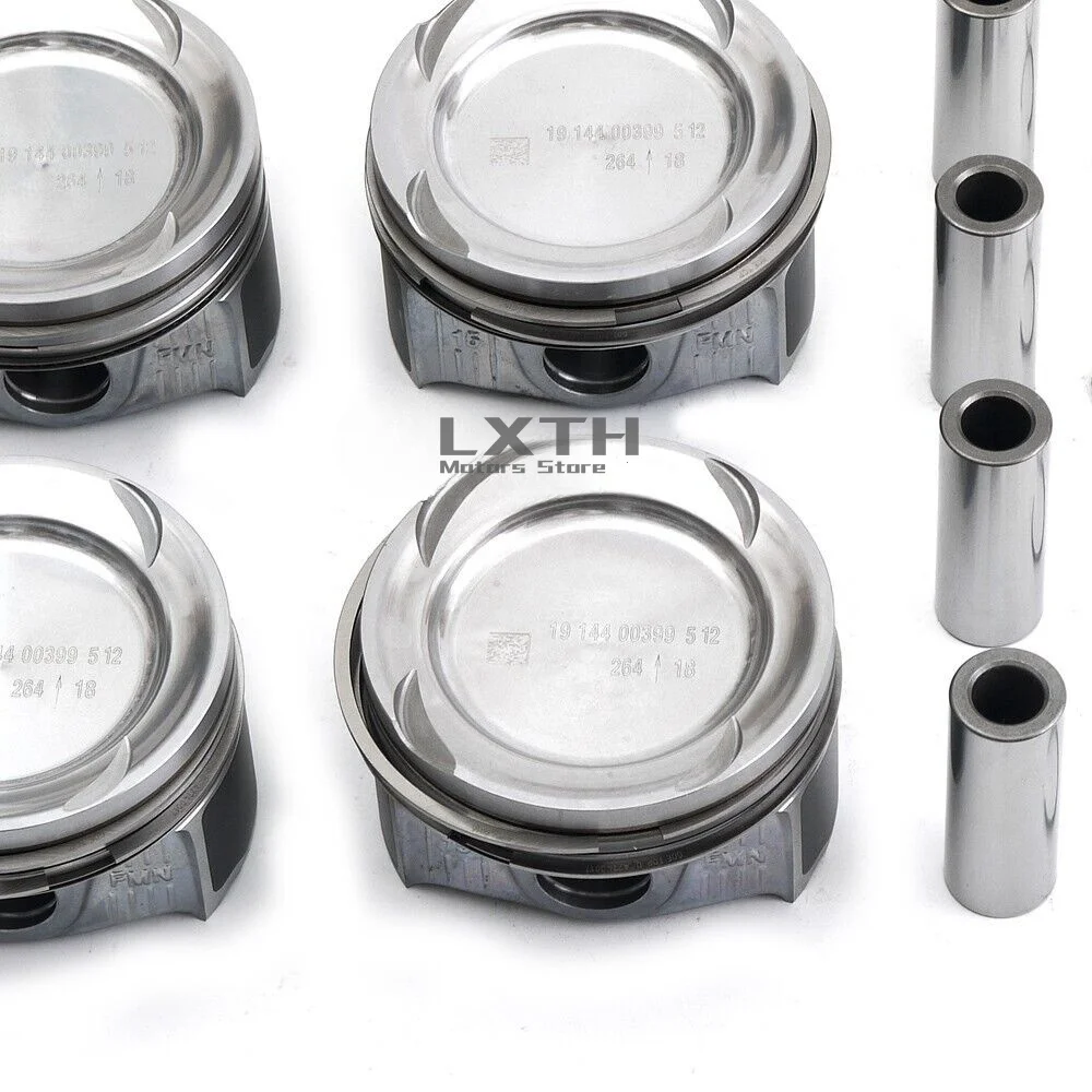 Engine Pistons & Rings Set STD A2640301800 A2640301700 A2640302100 For Mercedes-Benz C300 E300 W205 W213 M264 2.0