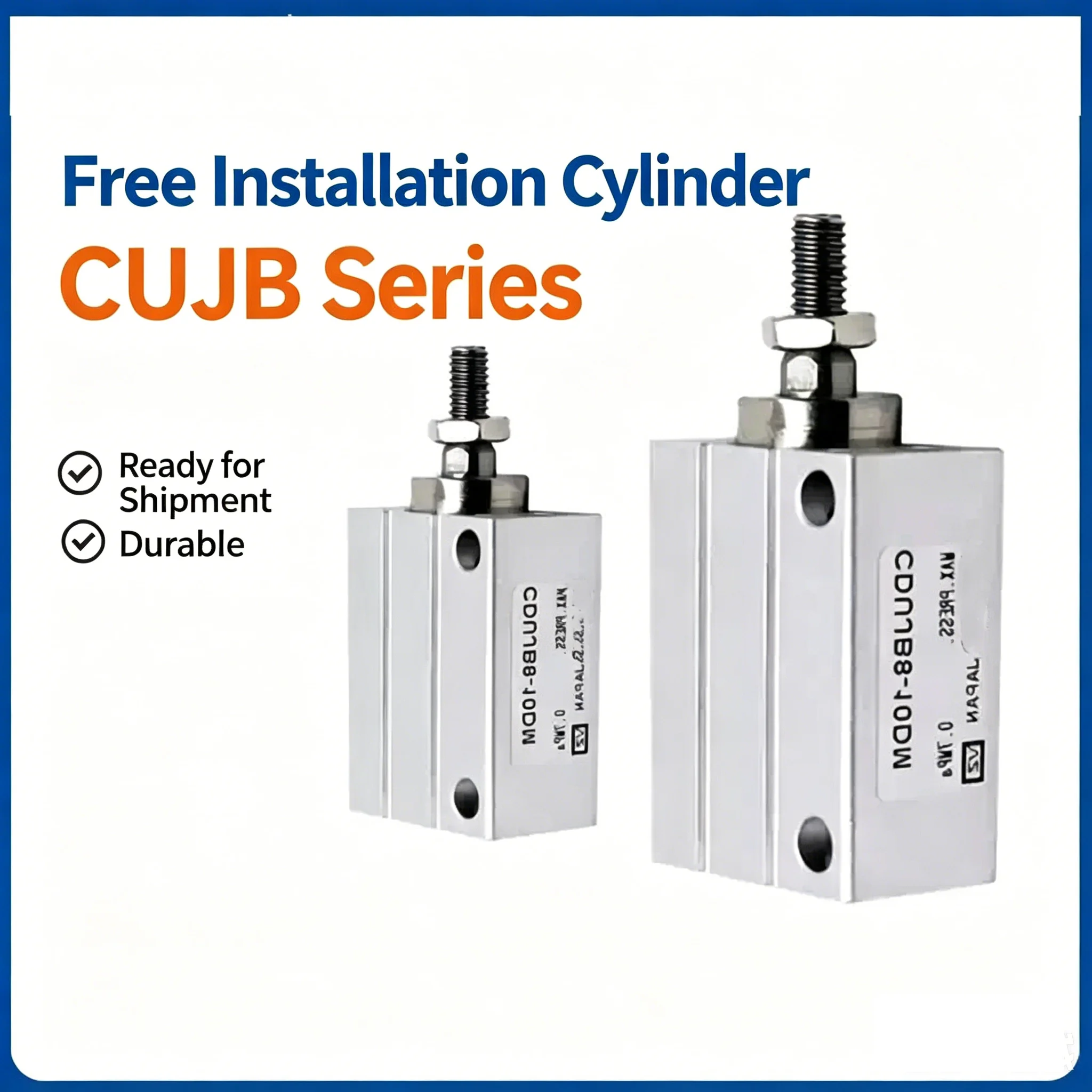 CUJB8 CDUJB8 Origina Mini Free Mount Cylinder CUJB8-4D CUJB8-6D CUJB8-8D CUJB8-10D 15D 20D 25D 30D CDUJB8-4D CDUJB8-6D CDUJB8-8D
