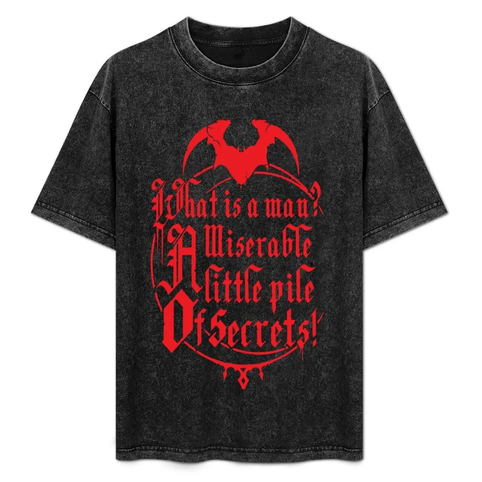 

Miserable Little Pile Of Secrets Castlevania Game Funny T-Shirt essential t shirt t shirts for man slim fit T-Shirt