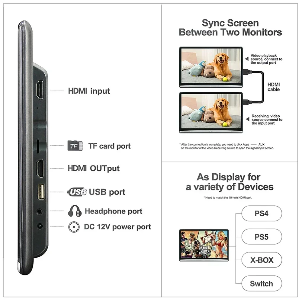 Original nagelneu! 13,3 Zoll Universal Smart TV Einheit Auto Kopfstütze Radio Android 8 Core 2 + 32G Rücksitz Unterhaltung