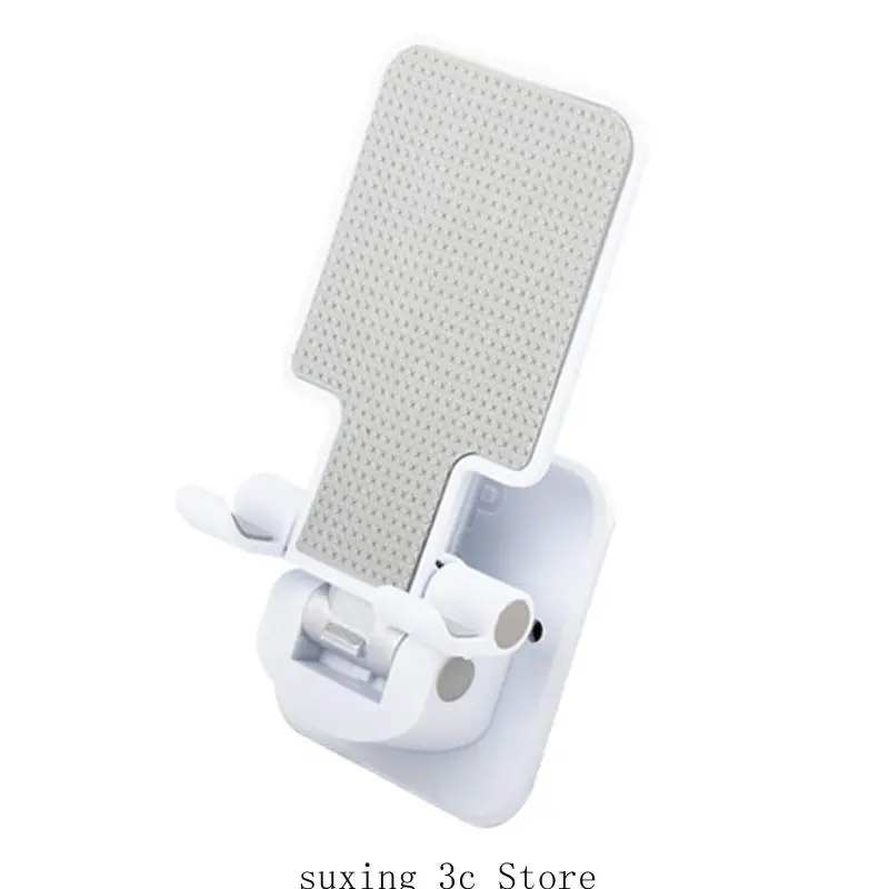 Wall Mounted Phone Stand Adhesive Support  Compact Designs Phone Holder Simple Installation for Smartphones & Tablets