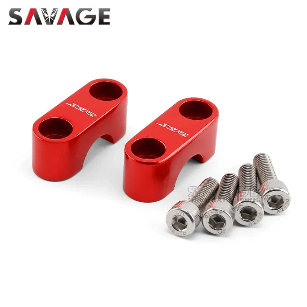 Handlebar Clamp Covers For HONDA XR650R/L XR250L/R XR230R XR400R XR600R XR 230/250/400 Motard Motorcycle Bar Riser Clamping Cap