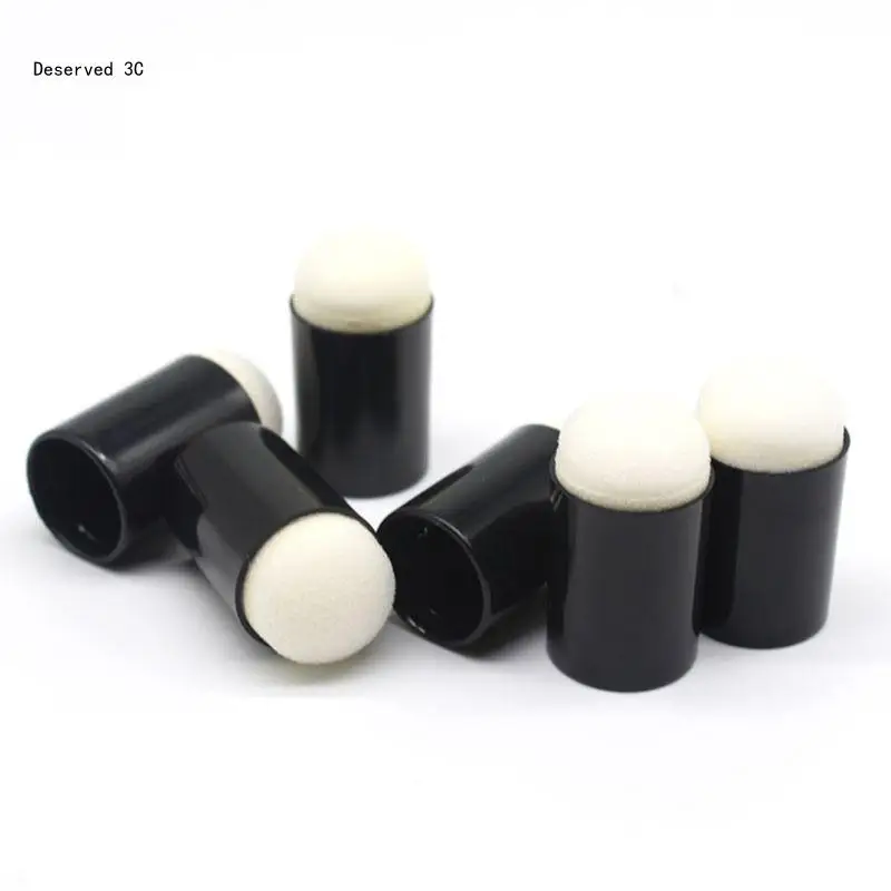 5pcs Finger Daubers Sponge Smudge Tools DIY Crafts Inking Staining Painting Tool