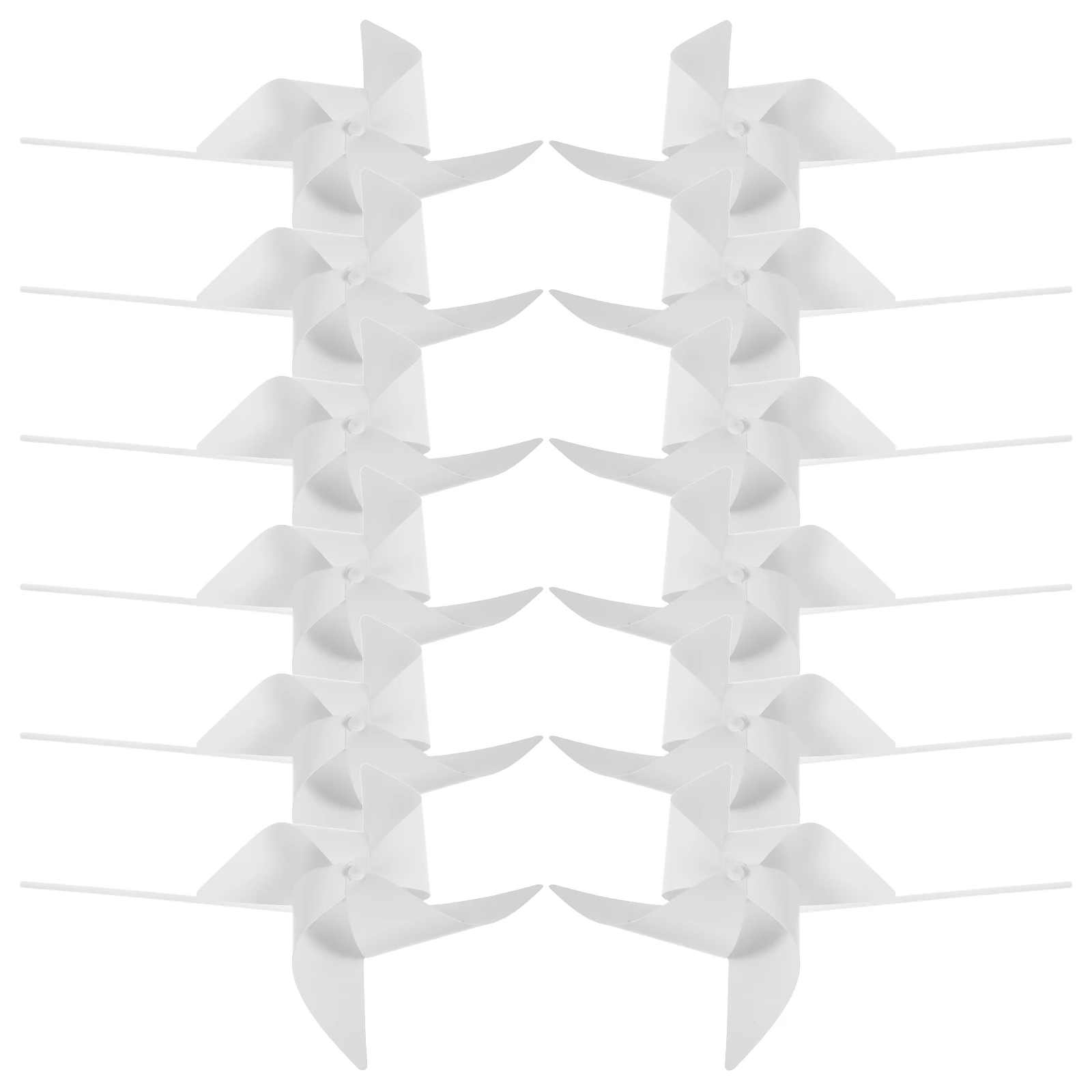 

12 Pcs Windmills Blank Paper Pinwheels for Kids Outdoor Toys DIY Diy Paper Windmills Drawing Educational Tools