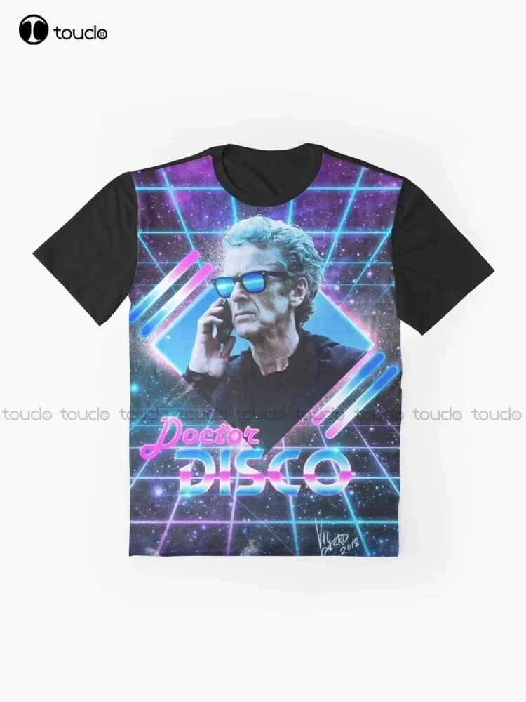Doctor Disco Graphic T-Shirt Digital Printing Tee Shirts Streetwear Xxs-5Xl New Popular Unisex Christmas Gift
