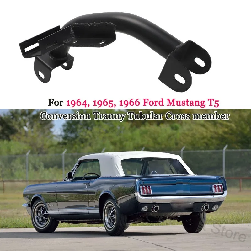 Travesaño para Conversión de Transmisión T5 para Ford Mustang, Tubular, 1964 1965 1966, Intercambio T5