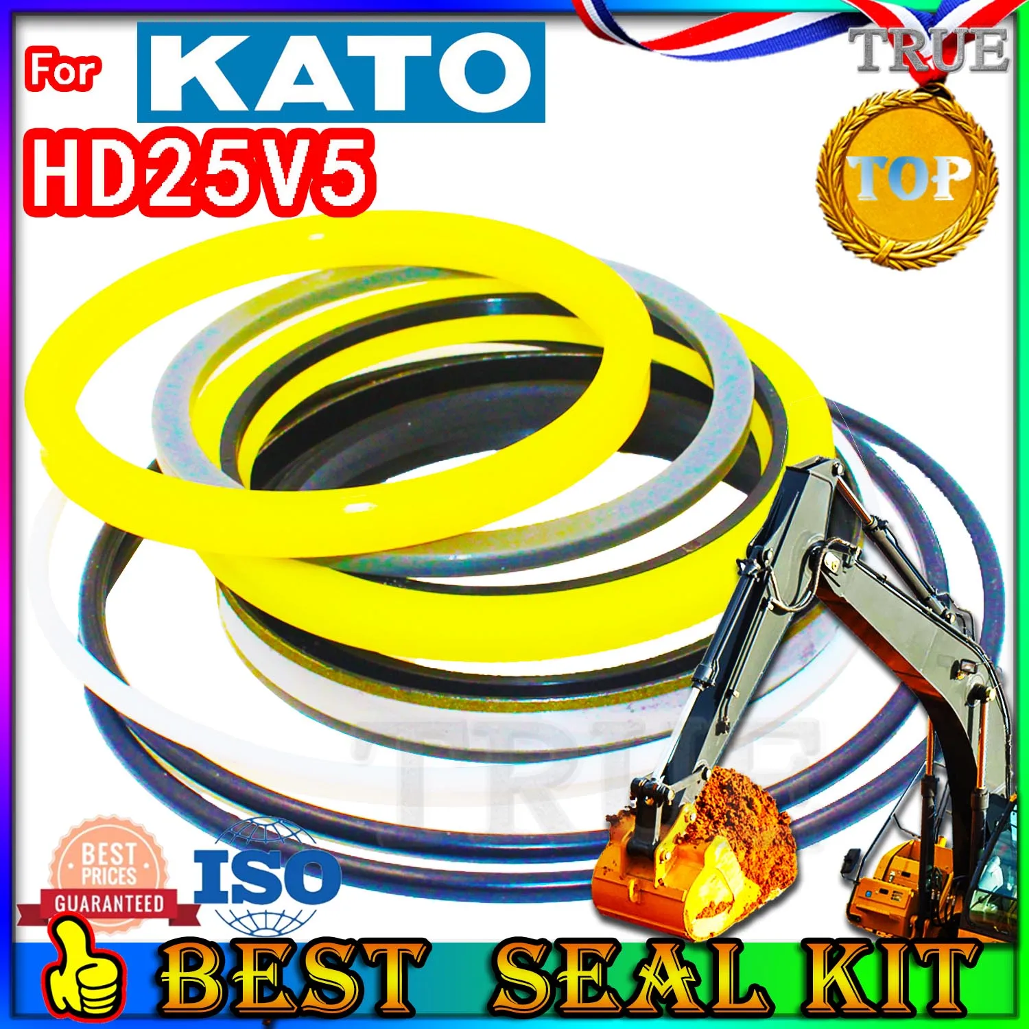 

For KATO HD25V5 Oil Seal Excavator Repair Kit Boom Bucket Arm Hydraulic Cylinder Orginal nok skf High Quality Motor Pump Swing