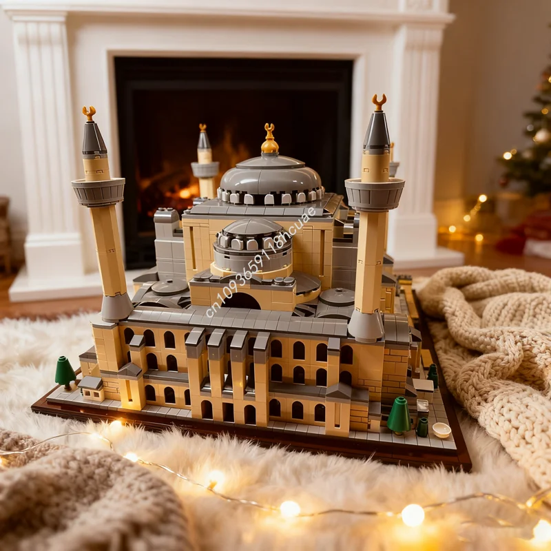 

3602pcs MOC Hagia Sophia Architectureed Model Building Toys Blocks Architecture Assemble Christmas Gifts Idea Kids Birthday