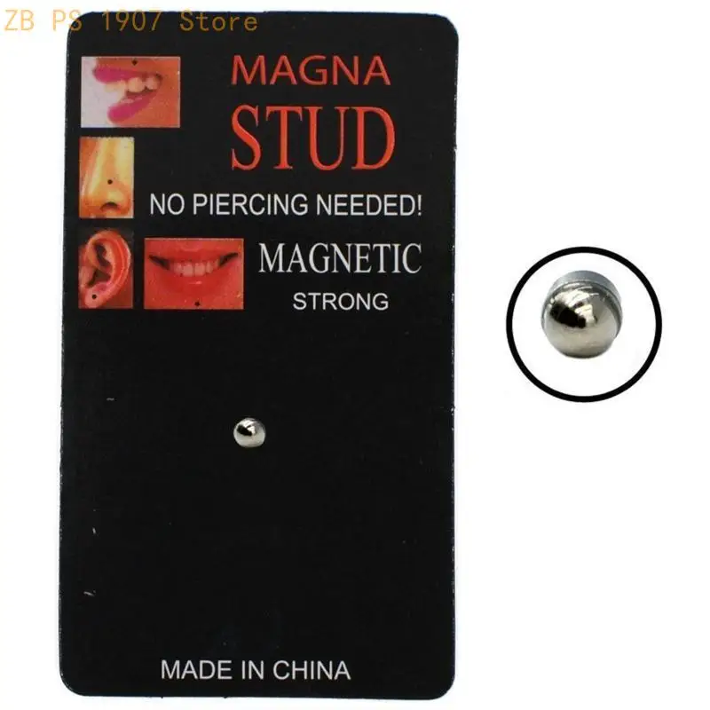Magnet Earrings Cubic Zirconia Non Piercing Tragus Magnet Nose 55KA