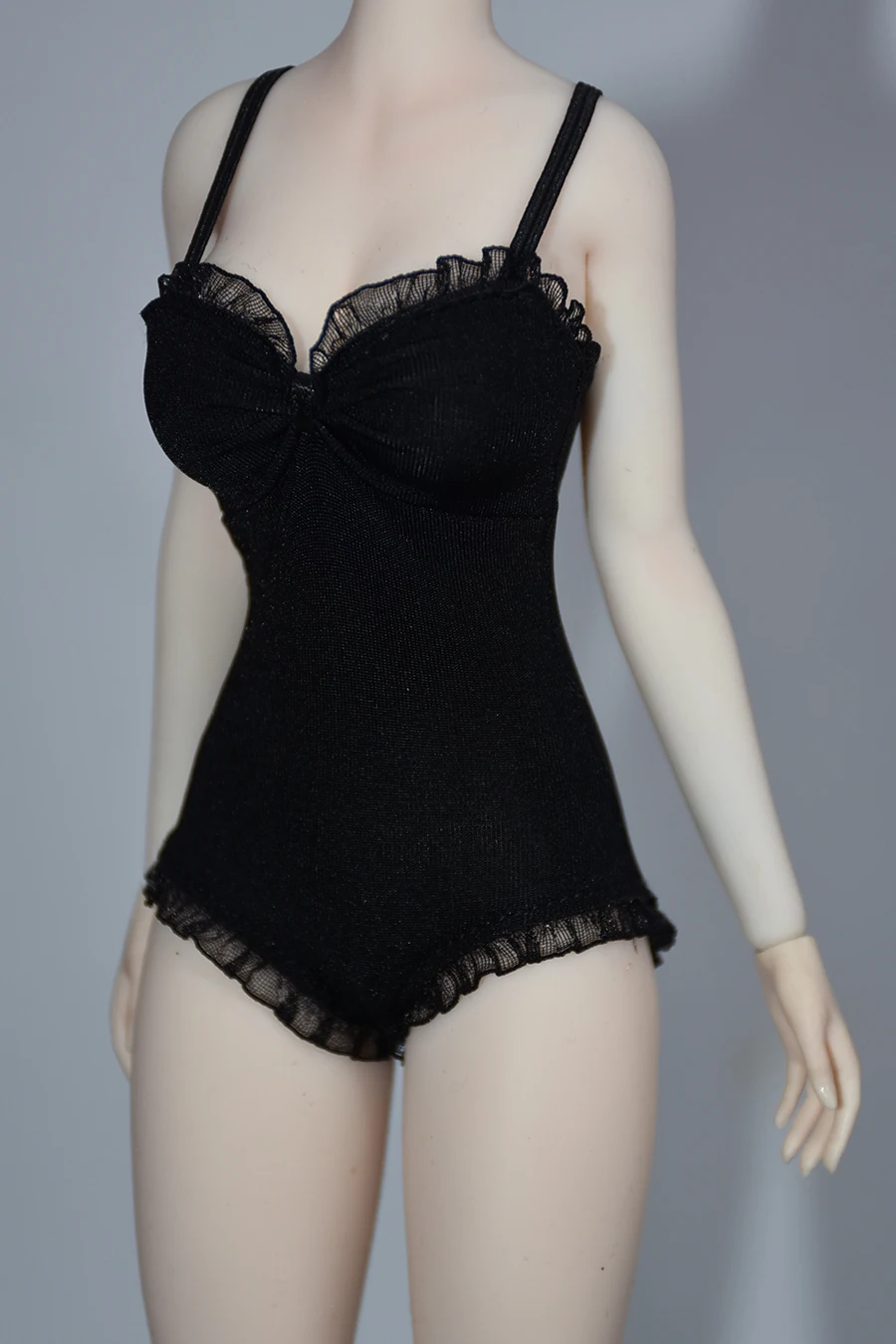 

【20days made】1/6 Female Soldier Sexy Tight Sling Swimsuit Lace Splicing Jumpsuit Beach Clothes for 6" Action Figure Model