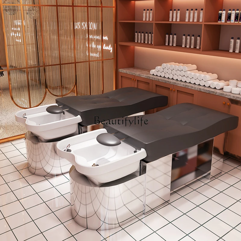 

CC 03.*Thai massage barber shop special flush beauty salon fumigation head treatment water circulation bed