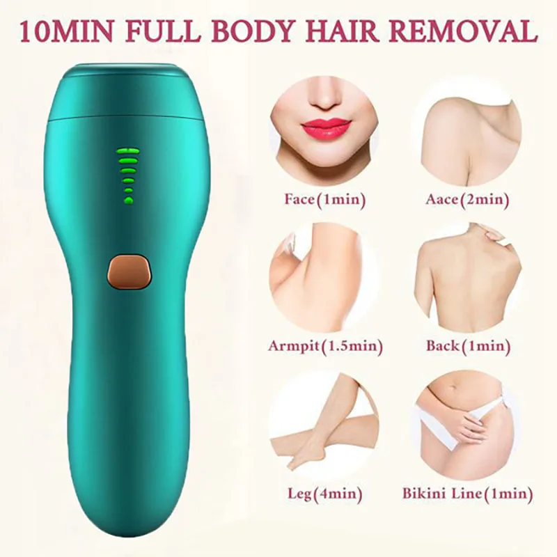 B83B-EU Plug IPL Hair Removal For Women And Men Permanent Painless Hair Removal System 300,000 Flashes Hair Remover Treatment