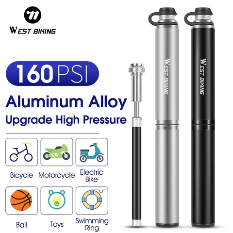 Портативный насос West Biking 160PSI для велосипедов — изображение продукта