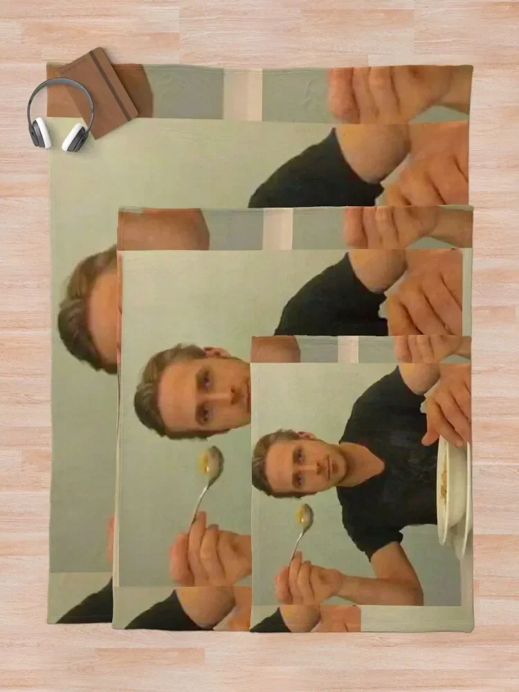 ريان جوسلينج يأكل الحبوب رمي بطانية أريكة رمي البطانيات للطفل البطانيات نزهة بطانية غطاء سرير قطن