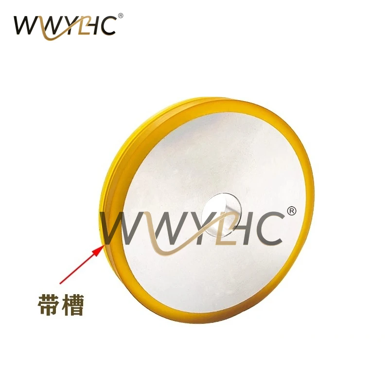 Low‑Speed Wire Cut EDM Replacement Part Grooved Tension Roller 104×20×15mm