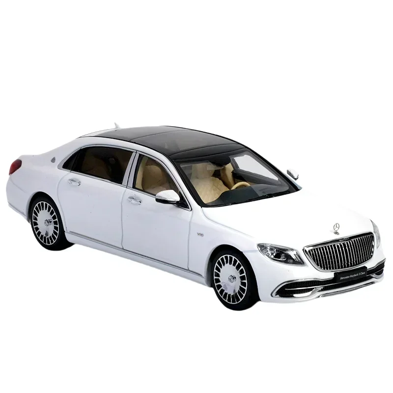 1:43 Mercedes-Benz Maybach S650 legering simulatiemodel, kindercollectie decoratief speelgoed, vakantiecadeaus voor kinderen.