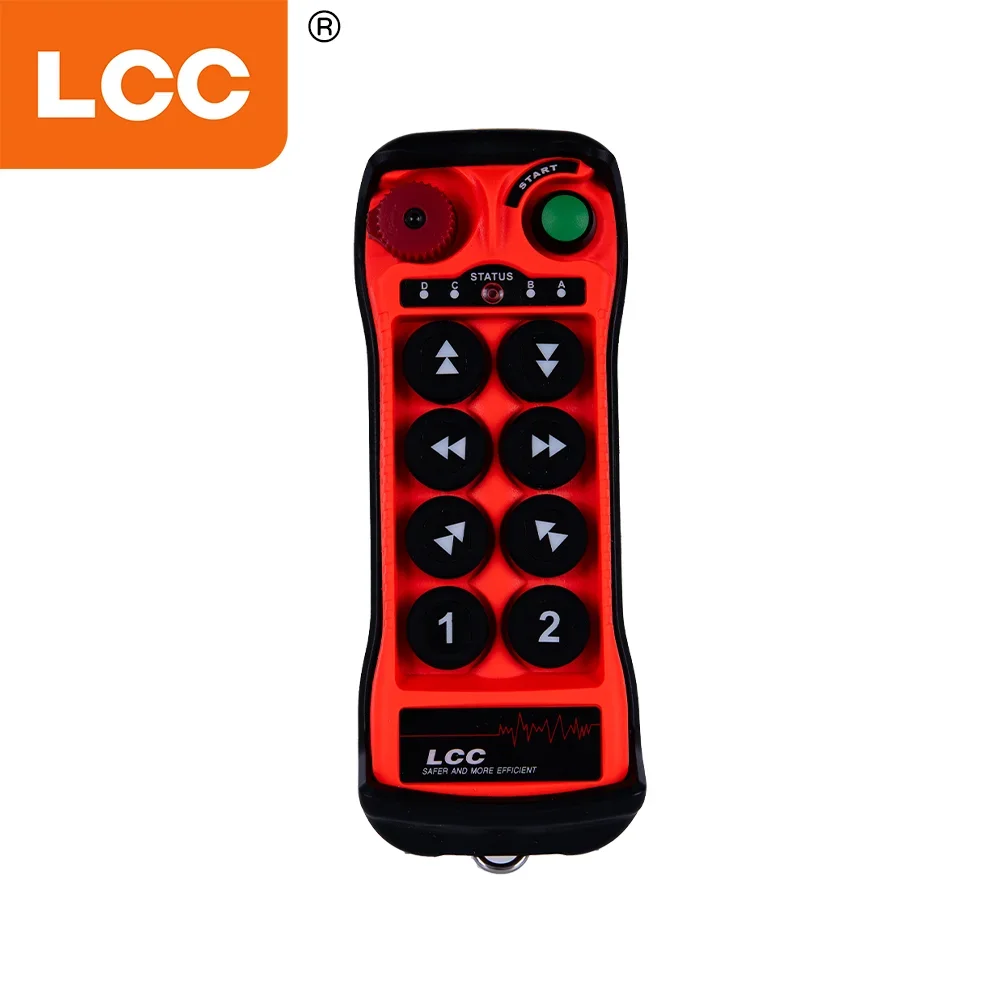TLF QA800 Rc Transmisor y Receptor 12v 8 Botones Rf Grúa Inalámbrica Control Remoto