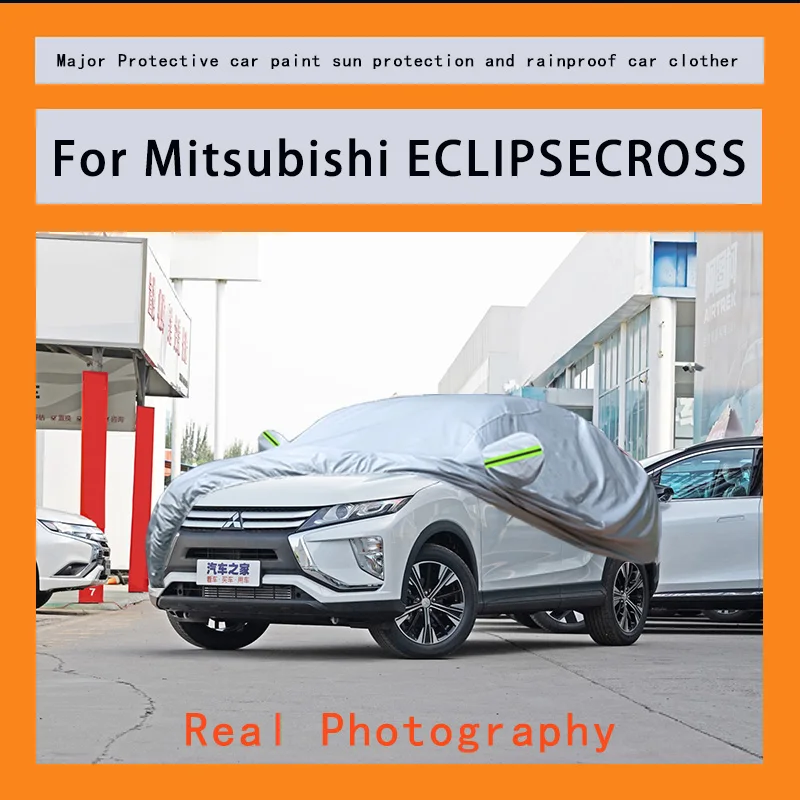 

﻿﻿For ECLIPSECROSS Car Covers Outdoor Waterproof Dustproof Sun Rain Snow Protection Thick Oxford Cloth Full Outer Cover