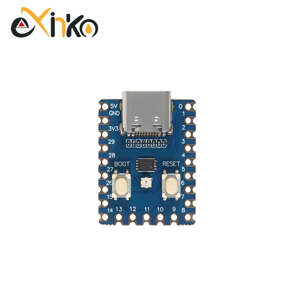1-10 sztuk Raspberry Pi RP2040-Zero mikrokontroler PICO płytka rozwojowa RP2040 dwurdzeniowy procesor Cortex M0 + 2MB Flash — zdjęcie produktu 5