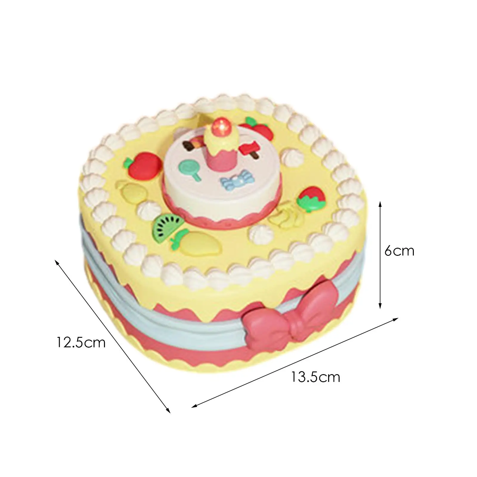 Juego de juguetes de arcilla para pastel de cumpleaños para mayores de 3 años, regalos de vacaciones