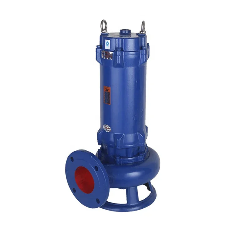 Vertical non clogging submersible sewage pump centrifugal electric automatic