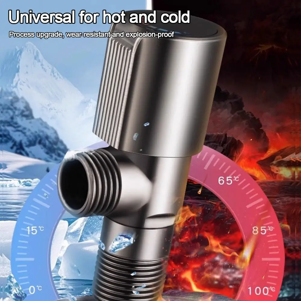 

Прочный медный угловой клапан с резьбой G1/2 дюйма, многофункциональный выпускной клапан для воды, сменный разъем для водопроводного крана, оборудование