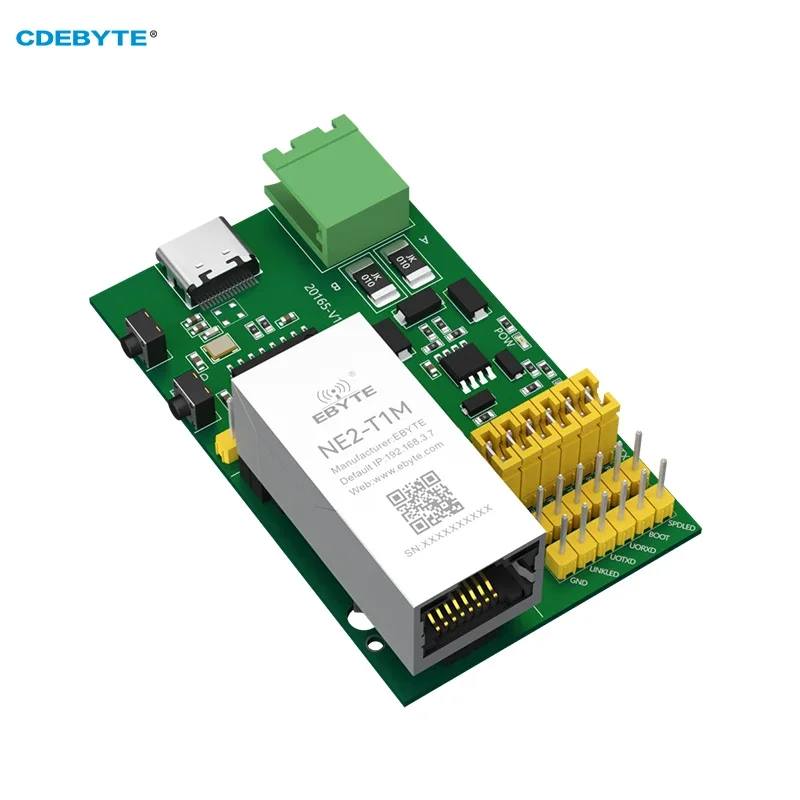 Test Board Kit CDEBYTE NT1-M-TB RS485 Type-C Interface Modbus Gateway TCP to RTU IoT MQTT Communication Network Port Module