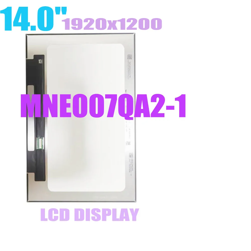 Wholesale MNE007QA2-1 14.0 inch Laptop LCD Screen IPS 1920x1200 EDP 16:10 Display Panel Matrix 60 Hz No-Touch Screen