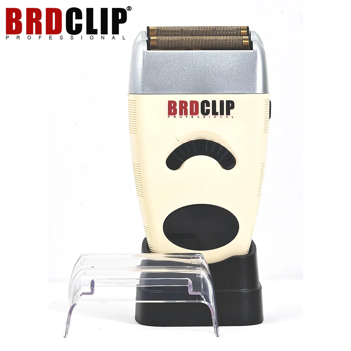 BRDCLIP 2206 Professional Professional Men\'s Beard Sideburns Trimmer Double Foil Shaver USB Cordless Hair Cutting Machine