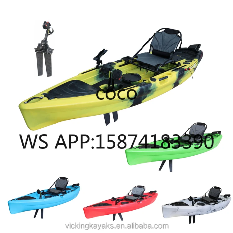 Hot Sale 10.5ft Sit On Top Fishing Pedal Kayak Popular Nice Price High Quality With Frame Seat Made In China
