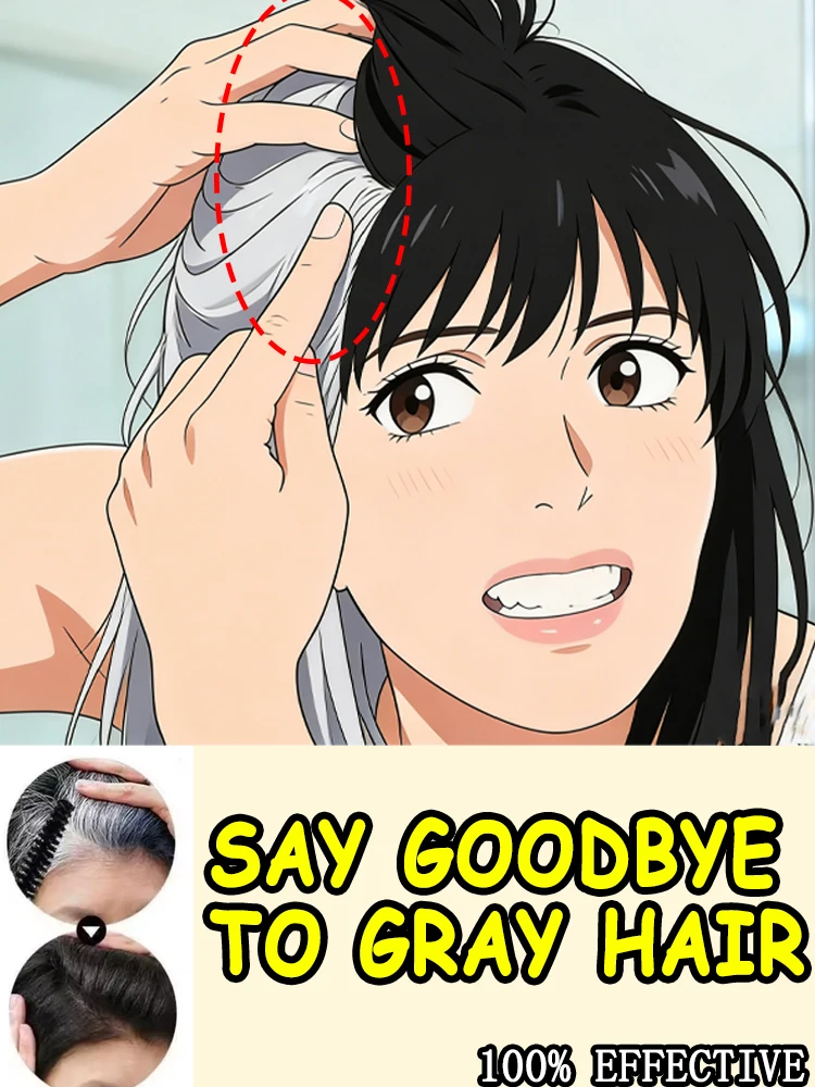 

It nourishes the scalp, replenishes melanin in the hair roots, reverses gray hair, prevents recurrence, and maintains scalp heal