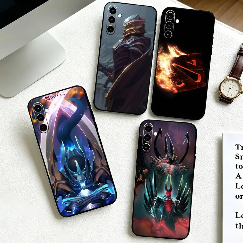 D-Dota 2 Game   Phone Case For Samsung Galaxy A73,A72,A71,A70,A53,A52,A51,Others Soft Black Cover