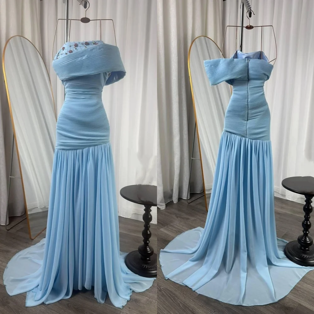 

Customized High Quality Evening Dress With Rhinestone One-shoulder Long Dresses Bespoke Occasion Elegant Party Wedding Guest