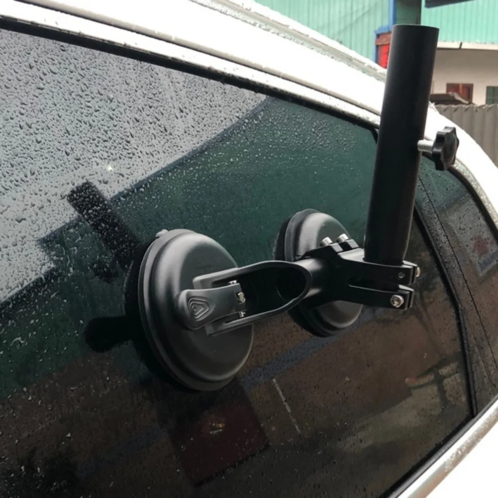 Flag Pole Holder With Suction Cup Multiposition Flagpole Holder Flag Pole Mounting Bracket For RV Truck SUV Use-A28K