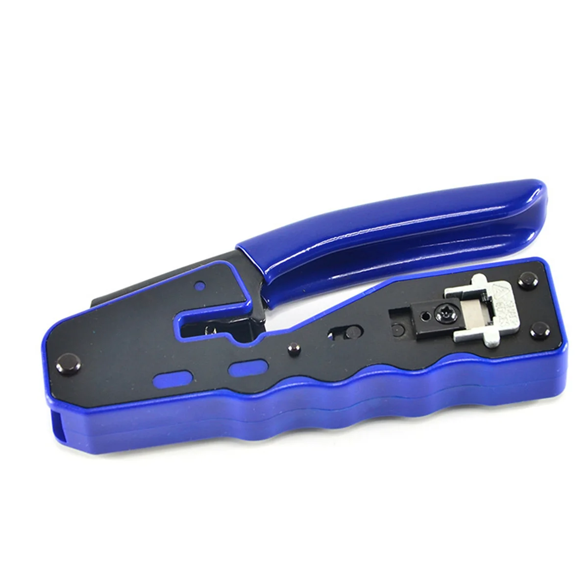 N18R 10X -670 8P8C RJ45 Cable Crimper Ethernet Perforated Connector Crimping Multi-Function Network Tools Cable Clamps