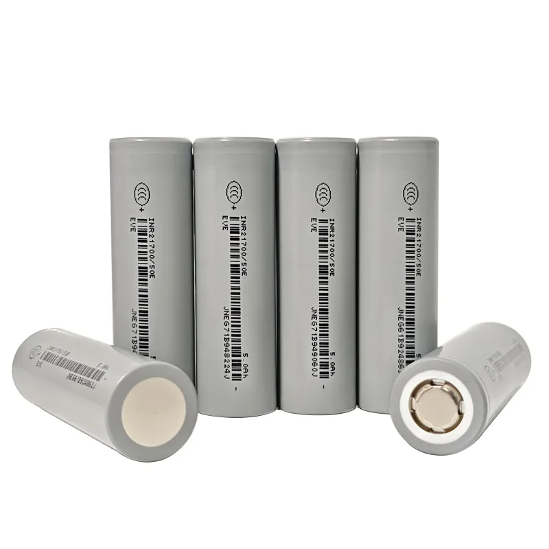 10-50 Uds Original EVE 50E INR 21700 batería 5000mAh CDR 15A 3,7 V baterías recargables de iones de litio 21700 celda para paquete de batería