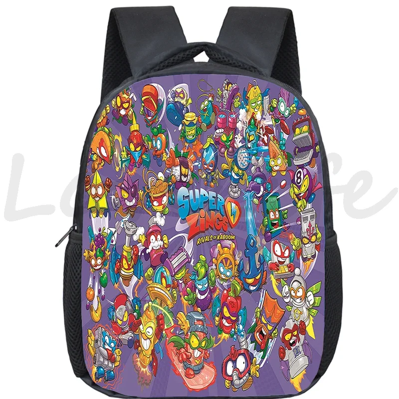 Superzings backpack Children's Backpack Kids Kindergarten Bags Girls Boys School Bags Cartoon SuperThings Bookbag Rucksack