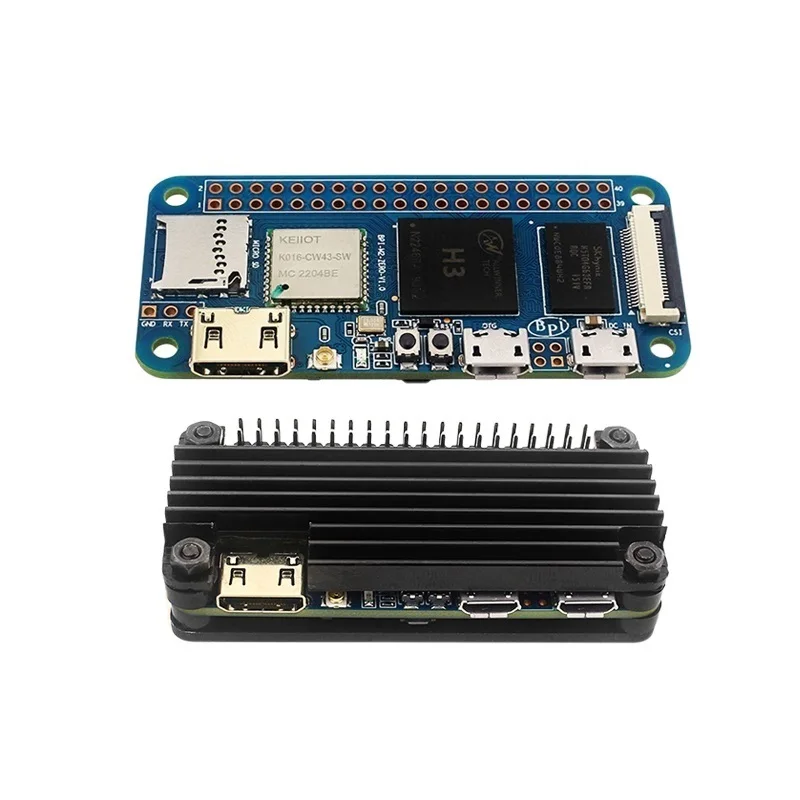 Go! Banana Pi M2 Zero BPI-M2 Zero Single-board Quad Core Computer Alliwnner H2+ Development Board Similar as Raspberry pi Zero W