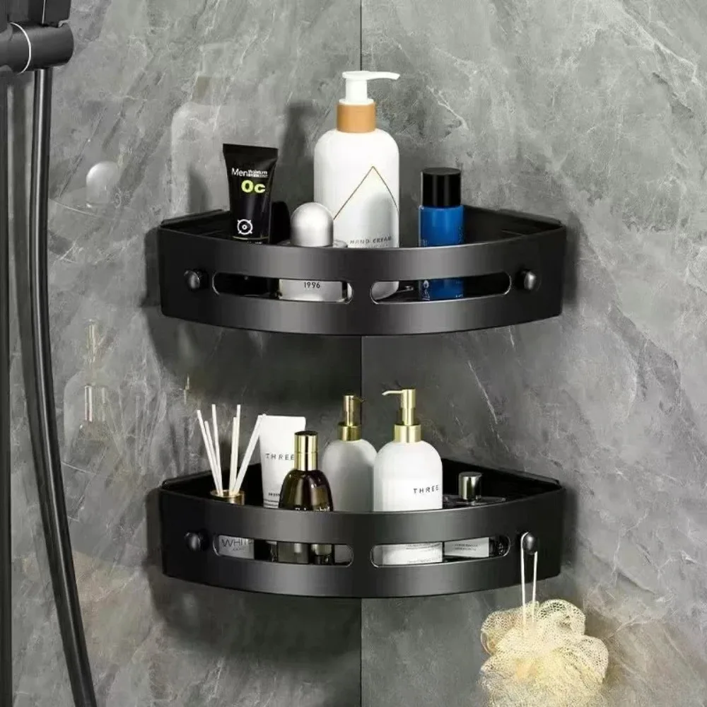 CANBOUN Bathroom Storage Rack Toilet Non Perforated High Load-bearing Capacity Shelves Thickened Ventilation Anti Cutting Stora