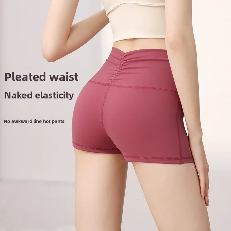 Workout Shorts for Women Butt Lifting Exercise Fitness Shorts High Waisted Tummy Control for Workout Gym Yoga Running