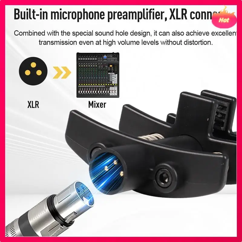 

Мультибарабанный микрофон, инструментальный микрофон, кардиоидный микрофон для профессионального барабанного инструмента, музыкальный пикап