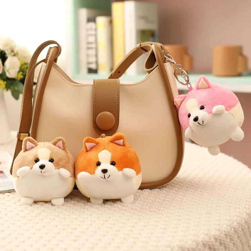 

Kawaii Corgi собака плюшевый кулон плюшевая игрушка сумка аксессуары брелок кулон сумка автомобиль щенок кулон рюкзак телефон плюшевые брелоки